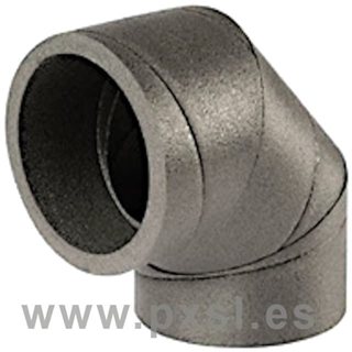 Codo aislado tipo isolante 90º 160mm - Imagen 1