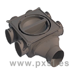 Kit de caja de distribución 206 / 6 conexiones 75 mm - Imagen 1