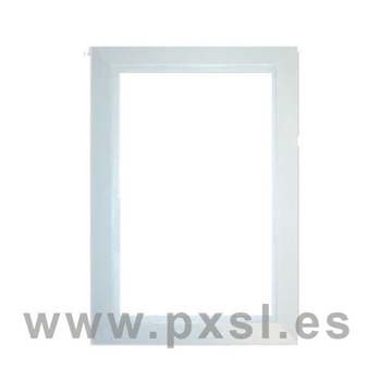 Marco toma americana blanco - Imagen 1